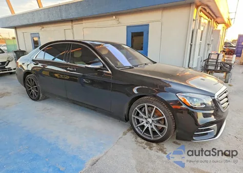 2019 Mercedes-Benz S 560 z USA, uszkodzony, nr VIN WDDUG8DB4KA432987